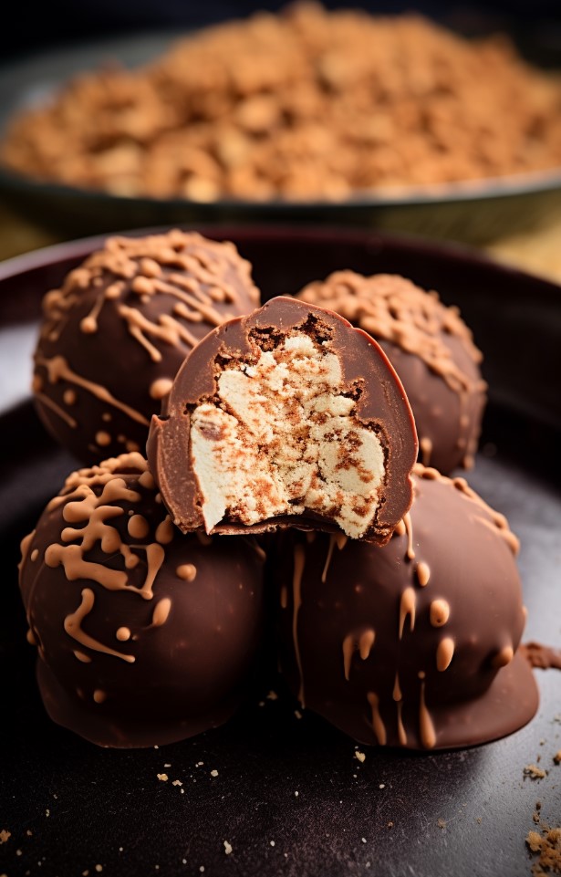 Bittersweet Peanut Butter Bites